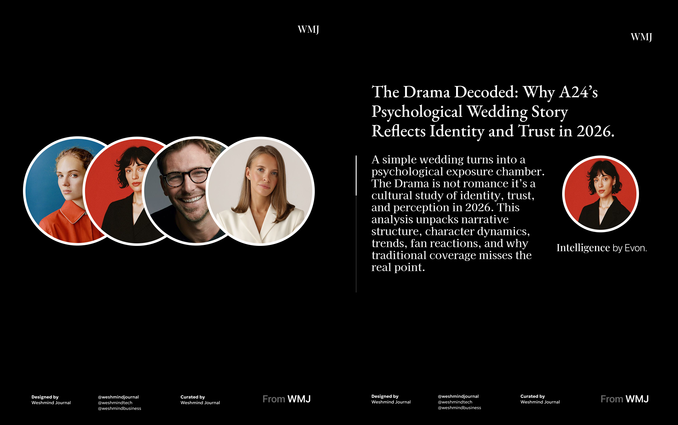 Weshmind Journal editorial format — article with author